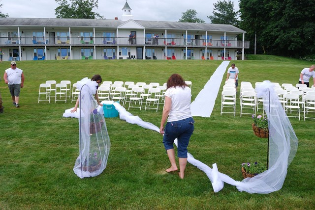 Riverview Room Wedding Photo