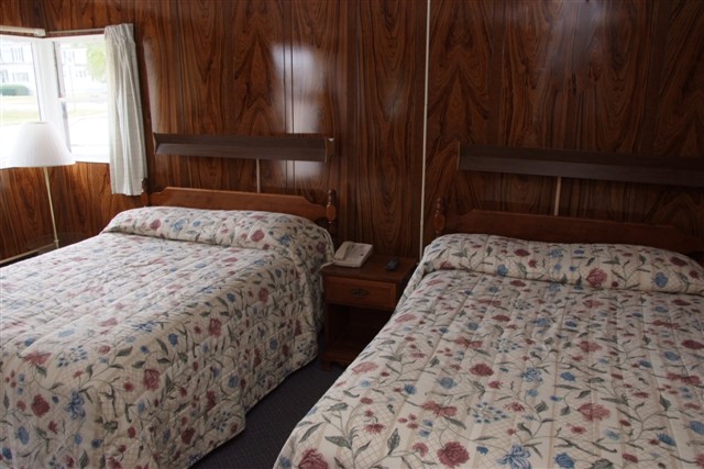 Standard rooms double beds 